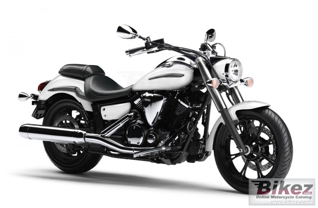 YAMAHA XVS950A MIDNIGHT STAR 09-15 550mm CUSTOM SCHALLDÄMPFER